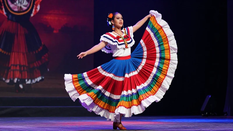 Danzante Malambo en acción dramática y vibrante