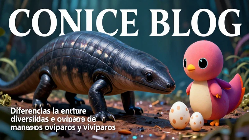 Conoce la Conoce diversidad de mamíferos ovíparos y vivíparos en nuestro artículo 4 Ilustración de ovíparos y vivíparos contrastantes