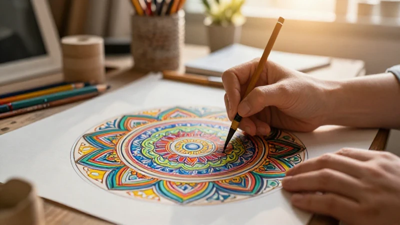 Mandalas: terapia artística para la paz