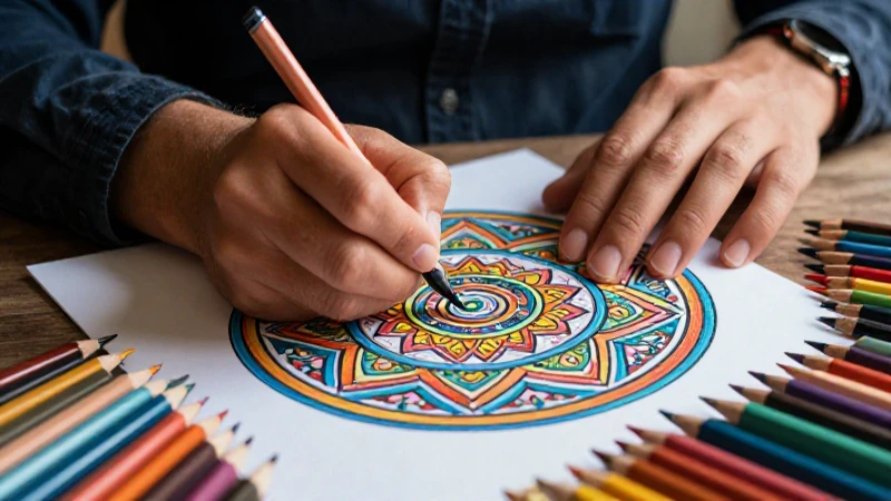 Empieza a crear y colorear mandalas