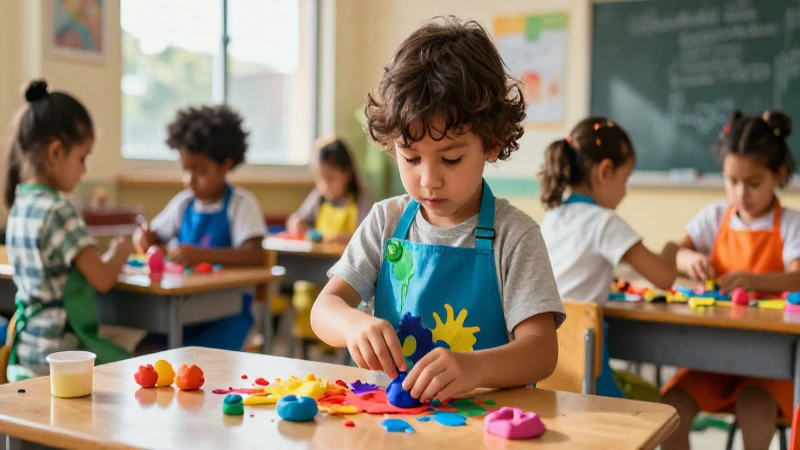 Fomentar la creatividad infantil mediante actividades artísticas