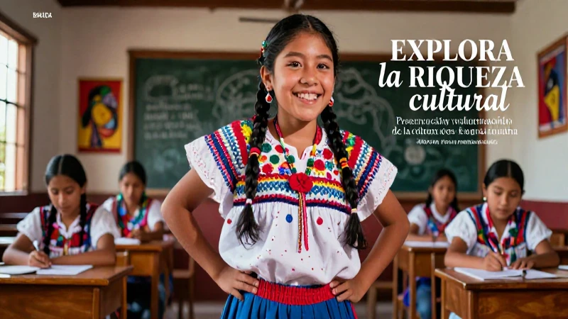 Explora la riqueza cultural: Tradiciones, folclore y expresiones únicas 4 Joven mexicano celebra su rica cultura tradicional