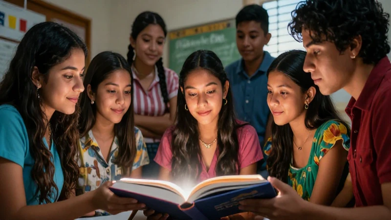 Descarga gratis el manual PDF de la Nueva Escuela Mexicana 3 Estudiantes mexicanos colaboran en educación dinámica