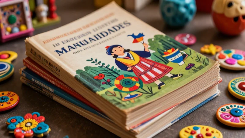 Creación de accesorios divertidos con libros viejos