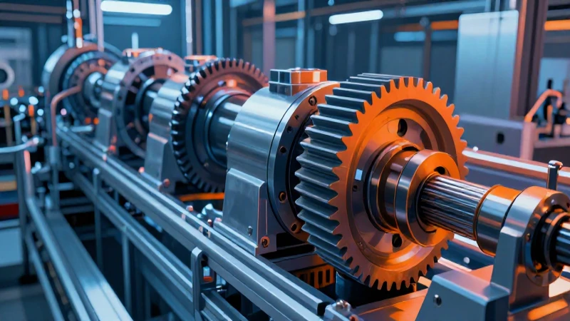 Industria Manufacturera: Qué es, Tipos y Sus Características 4 Línea de producción industrial moderna y detallada