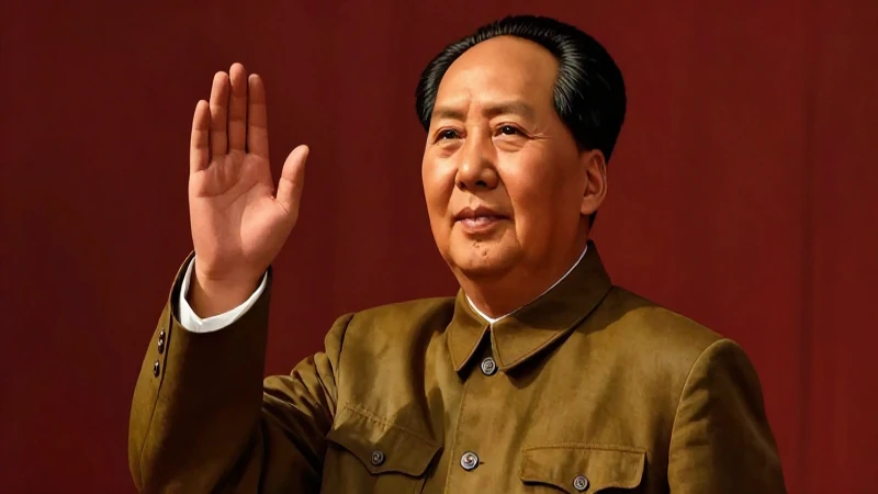 Retrato de Mao, fervor revolucionario y estilo cinematográfico
