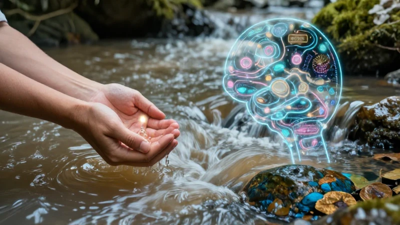 Mapa Mental de la Contaminación del Agua: Causas y Efectos 5 Contraste visual entre pureza y contaminación