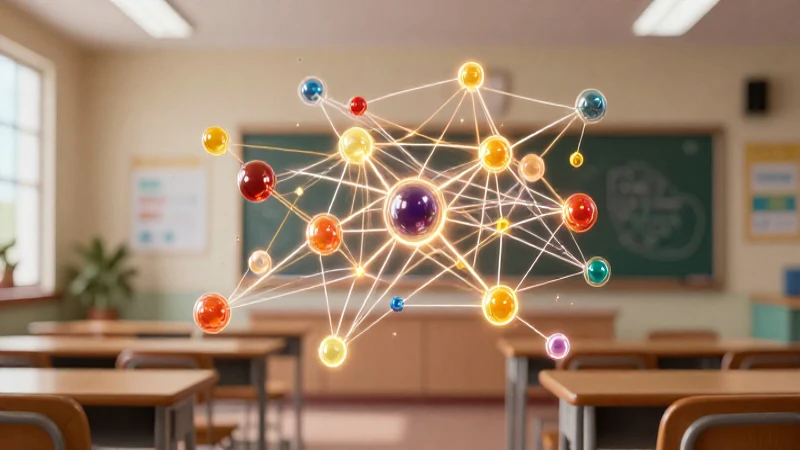 Mapa semántico: qué es, características y ejemplos claros 3 Conceptos flotantes sobre aula mexicana