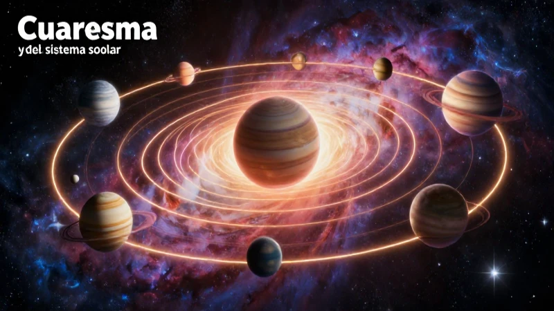 Mapa conceptual: Cuaresma y Sistema Solar