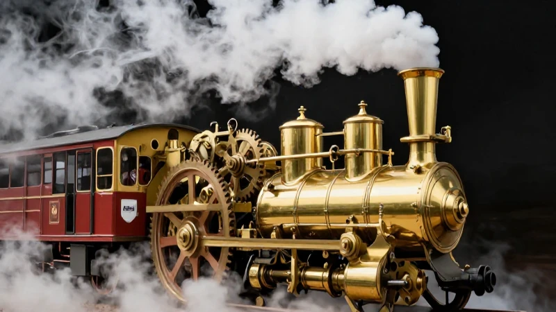 Máquinas de vapor: La revolución de la máquina de vapor 7 Máquina de vapor victoriana, detallada y dramática