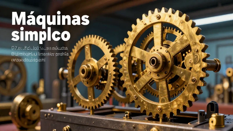 Máquinas simples: 30 ejemplos de maquinaria simple 8 Máquinas simples de la antigüedad