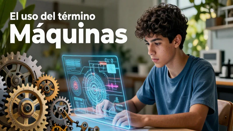 Máquinas: Qué son, características y definición esencial 6 Definición técnica y coloquial del término máquina