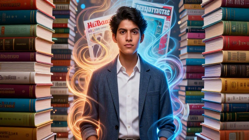 Académico mexicano en ilustración digital detallada