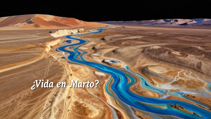 Marte: Planeta, características y curiosidades Impresionantes 6 Agua antigua sugiere vida pasada en Marte