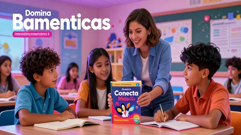 Domina Matemáticas 3 con el libro más contestado: Conecta Más 4 Estudiantes y profesores recomiendan Domina Matemáticas