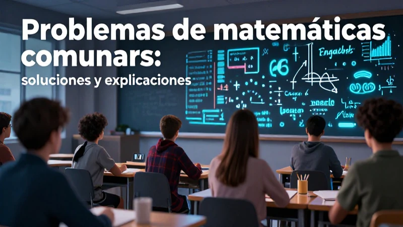 Ilustración fotorealista de libros de problemas de matemáticas