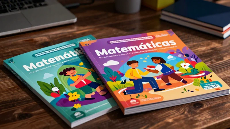 Domina las Matemáticas de Cuarto Grado con estos recursos didácticos 3 Libros de texto de matemáticas con estética profesional