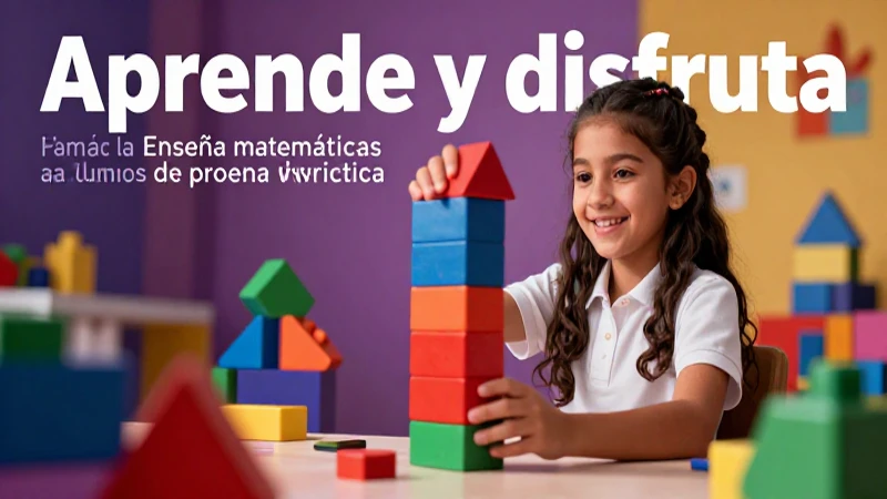 Educación divertida: matemáticas para niños