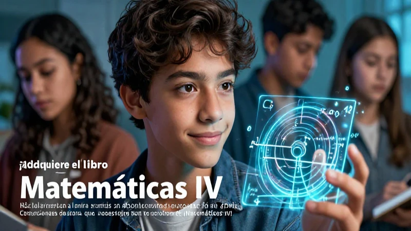 Estudia Matemáticas IV con soluciones claras y precisas