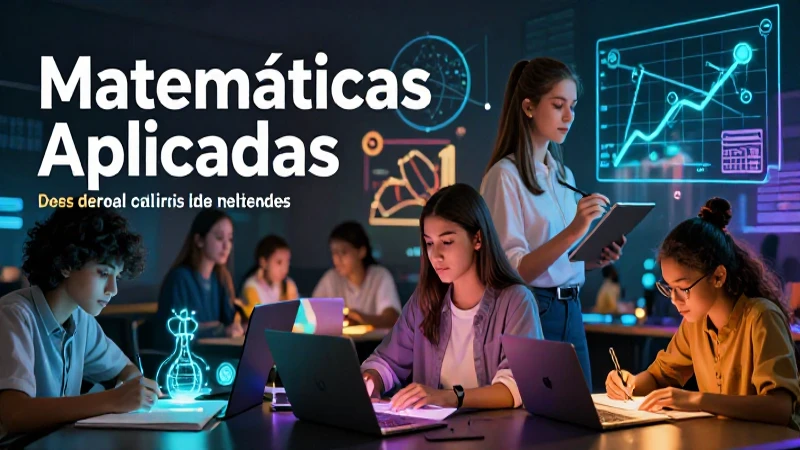 Matemáticas aplicadas: aprendizaje visual y dinámico