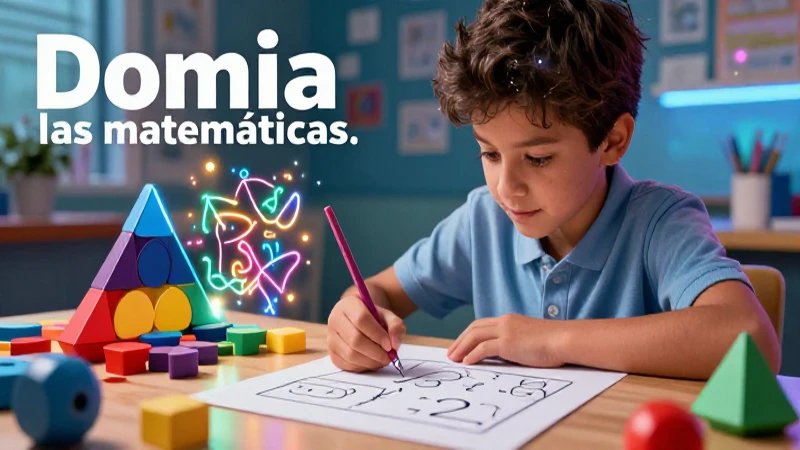 Matemáticas de quinto grado con recursos educativos visuales