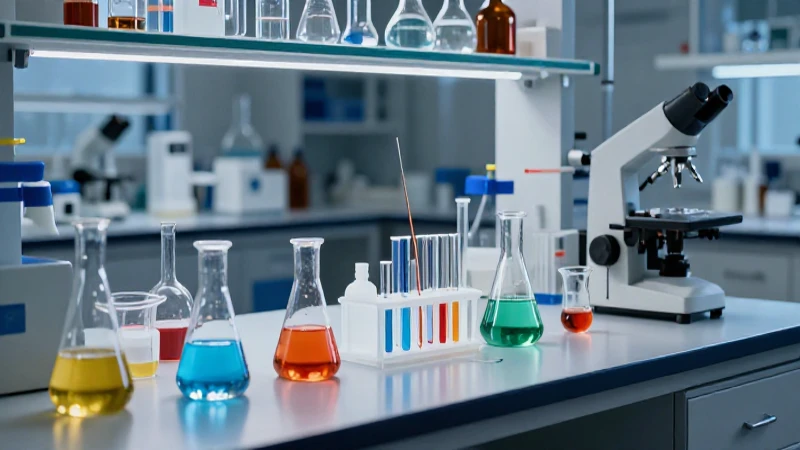 Equipamiento de laboratorio profesional, ultra detallado y vibrante