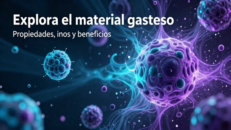 Explora el material gaseoso: propiedades, usos y beneficios 9 Ilustración educativa sobre gases y ciencia