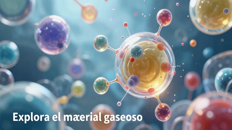 Explora el material gaseoso: propiedades, usos y beneficios 6 Explora beneficios y usos de materiales gaseosos