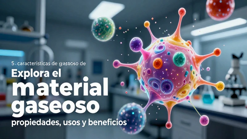 Explora el material gaseoso: propiedades, usos y beneficios 10 Visualización dinámica de moléculas gaseosas para contenido educativo