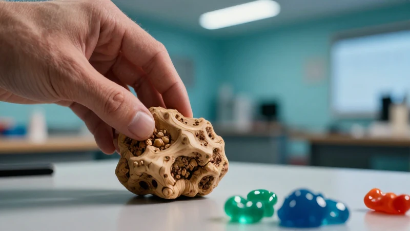 Conoce la diferencia entre material natural y artificial 4 Manos examinando contraste de madera y polímero