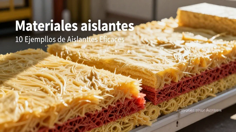 Diseño técnico de aislantes para blog educativo