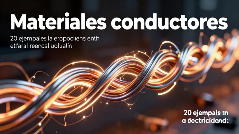 Los conductores facilitan el flujo de electricidad
