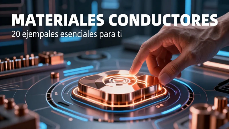 Guía para elegir materiales conductores