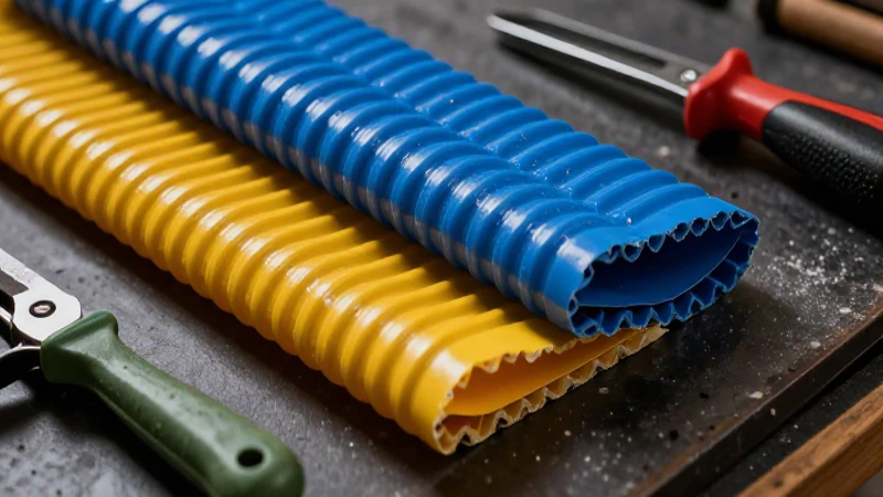 Conoce los mejores materiales temporales para tus proyectos 3 Plástico corrugado: material temporal profesional