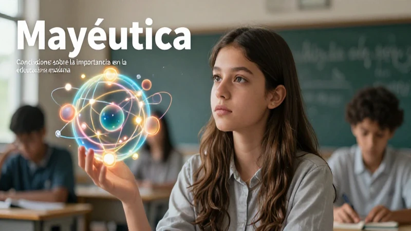 Mayéutica: Definición, desarrollo y concepto explicado 8 Mayéutica: clave para la educación moderna