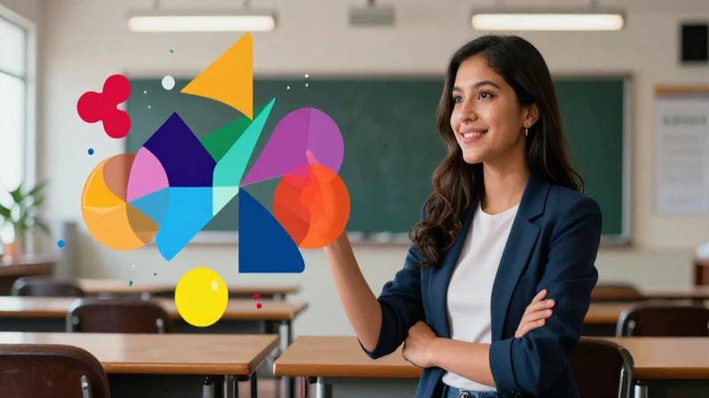 Mayor que: Signos y lectura de mayor y menor en matemáticas 3 Joven estudiante mexicano, arte matemático moderno en clase