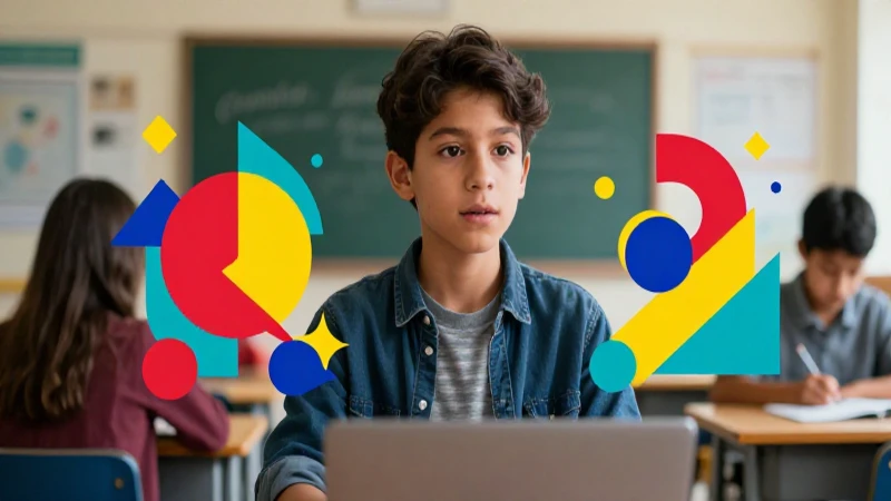 Mayor que: Signos y lectura de mayor y menor en matemáticas 7 Estudiante mexicano con geometría educativa dinámica