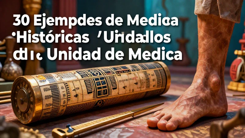 Medidas de Unidades: 30 Ejemplos de Unidad de Medida 17 Medidas antiguas en ilustraciones vibrantes