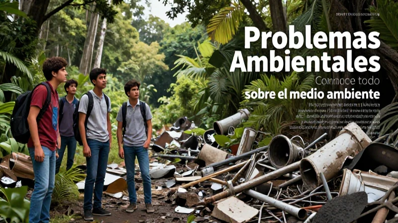 Problemas ambientales y la naturaleza