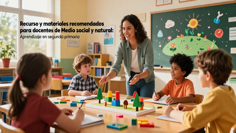 Docente interactúa dinámicamente con materiales educativos