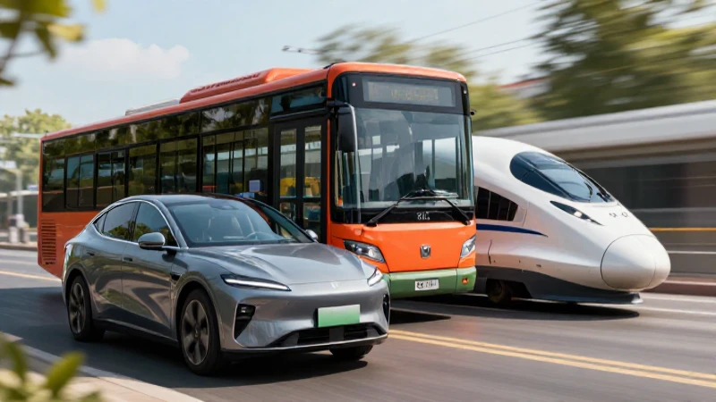 Comparativas visuales de transporte terrestre
