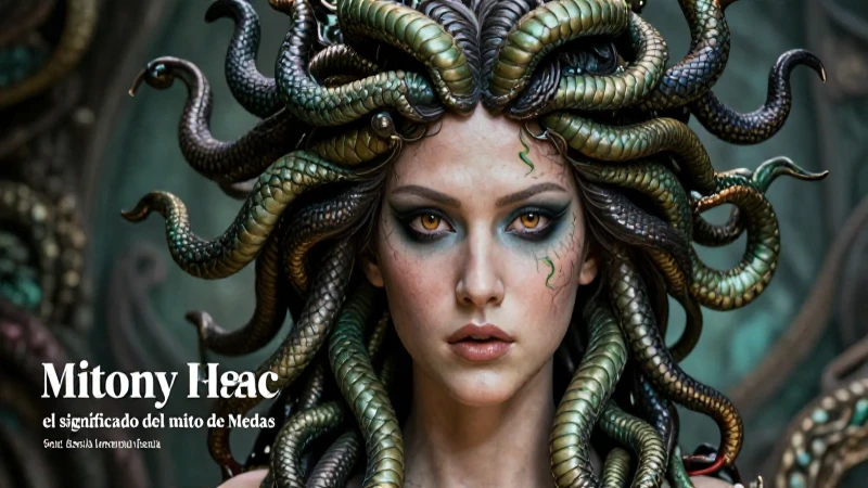 Medusa simboliza el poder transformador y el peligro