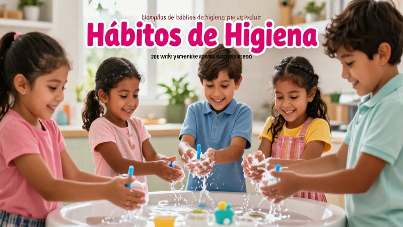 Memorama de Hábitos de Higiene: Imprimir y aprender 6 Niños mexicanos enseñan hábitos de higiene vitales