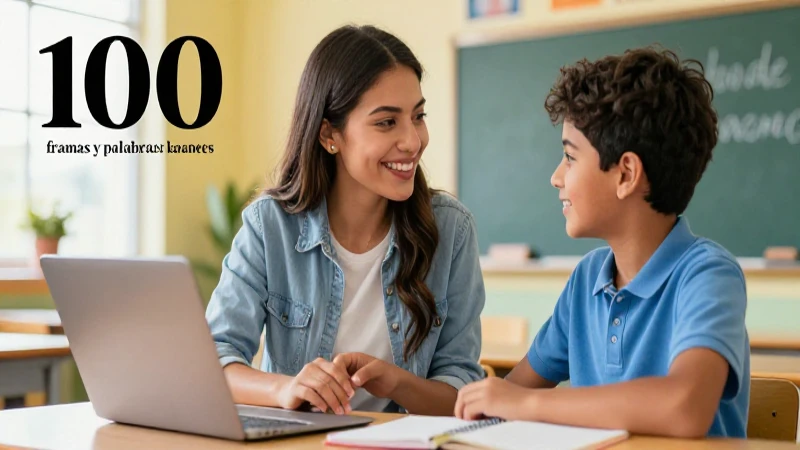 Agradecimiento en clase: ilustración educativa moderna