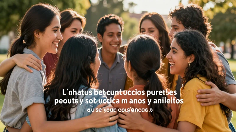 Mensajes de gratitud y abrazo comunitario cálido