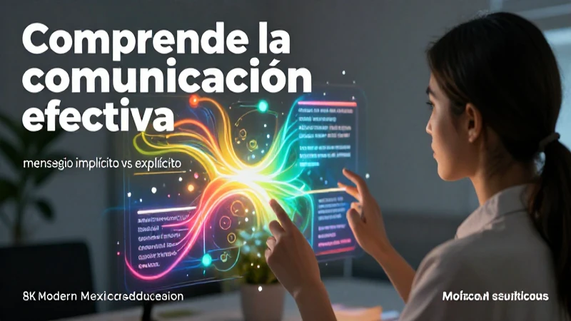 Mejora la comunicación efectiva con estas ideas visuales
