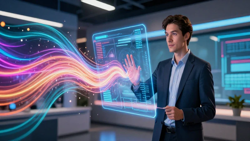 Educador dinámico en estudio de alta tecnología