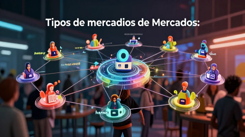Mercados: Definición, Tipos y Características Esenciales 4 Mercados: Definición, tipos y elementos conceptuales visuales