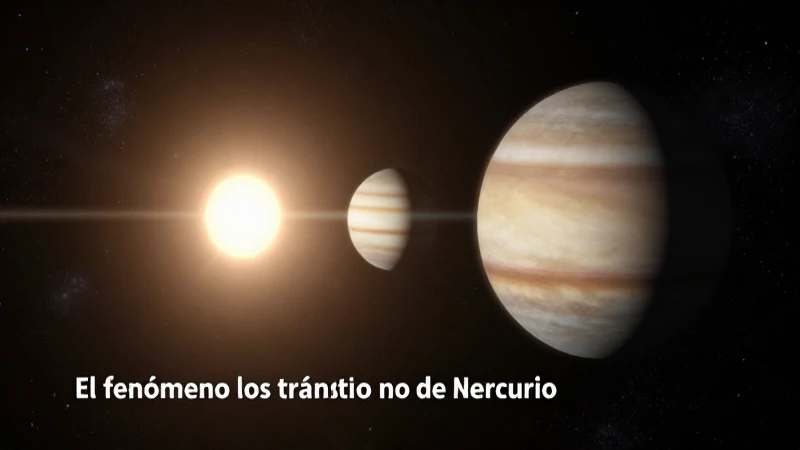 Tránsito de Mercurio: alineación planetaria con el Sol