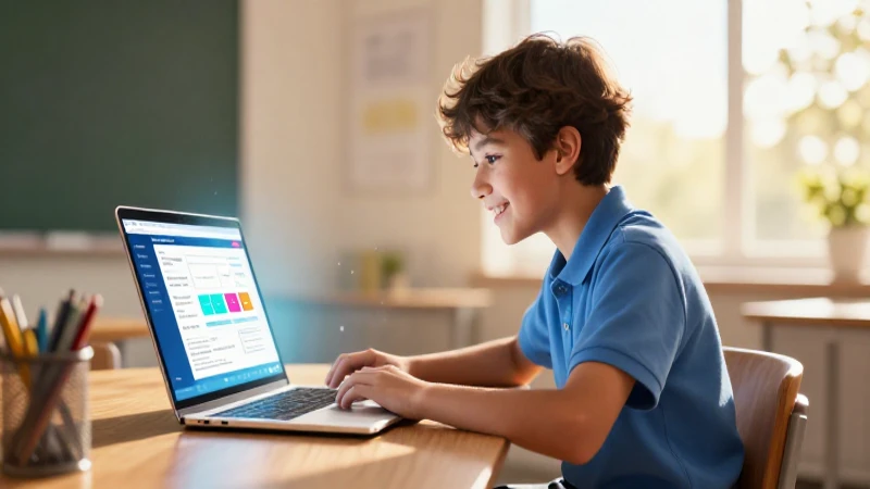 Aprendo en Casa: Beneficios de la Educación Remota 9 Estudiante sonriente aprende con estilo y luz natural